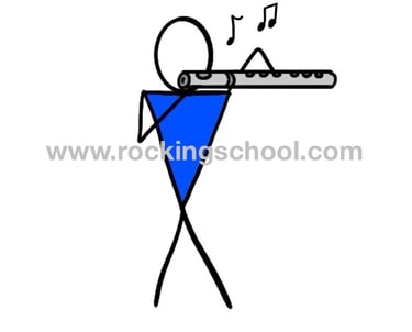 clipart flute cartoon drawing clip art