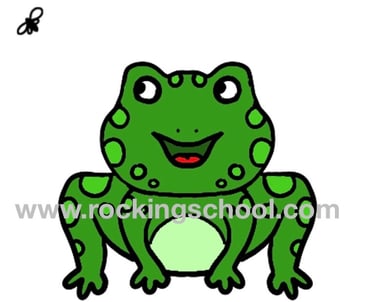 clipart frog cartoon drawing clip art