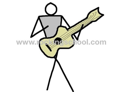clipart guitar cartoon drawing clip art