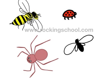 clipart insects cartoon drawing clip art