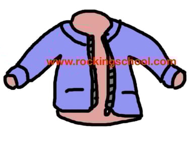 clipart jacket cartoon drawing clip art