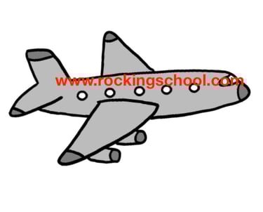 clipart jet cartoon drawing clip art