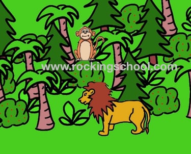 clipart jungle cartoon drawing clip art