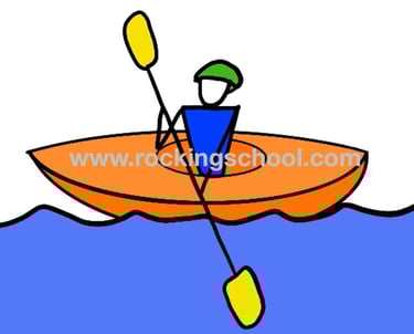 clipart kayak cartoon drawing clip art