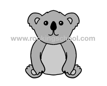 clipart koala cartoon drawing clip art