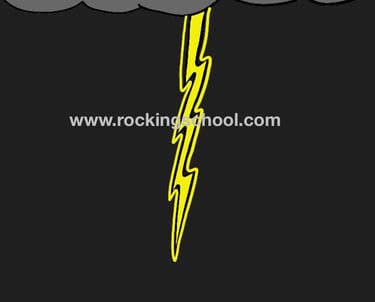 clipart lightning cartoon drawing clip art
