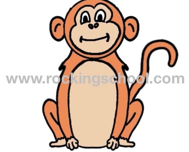 clipart monkey cartoon drawing clip art