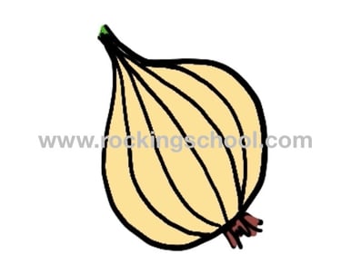 clipart onion cartoon drawing clip art