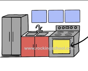 clipart oven cartoon drawing clip art