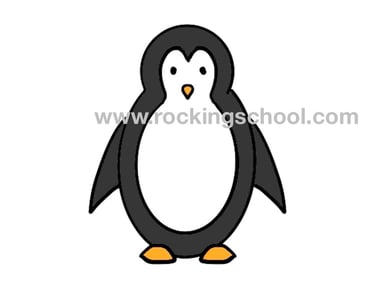 clipart penguin cartoon drawing clip art
