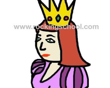 clipart queen cartoon drawing clip art