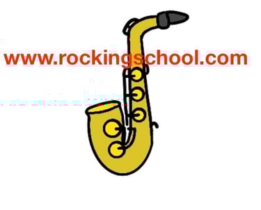 clipart saxophone cartoon drawing clip art