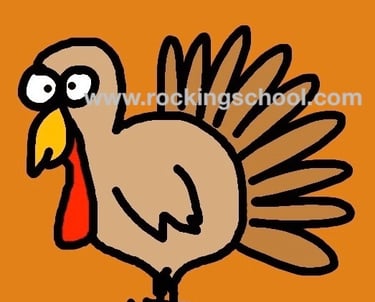 clipart turkey cartoon drawing clip art