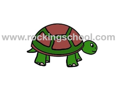 clipart turtle cartoon drawing clip art