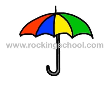clipart umbrella cartoon drawing clip art