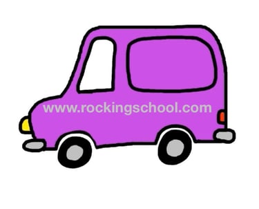 clipart van cartoon drawing clip art