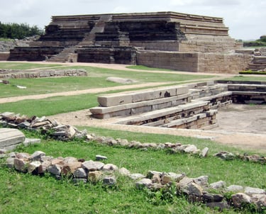 "Throne platform" or "Victory Platform" or "Mahanavami Dibba" or "Dussera Dibba". This surviving str