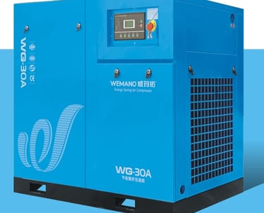 Wemano Industrial Frequency Single-Stage Screw Air Compressor