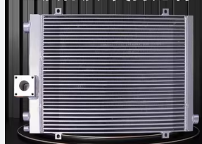 Wemano heat exchanger for efficient compressed air cooling