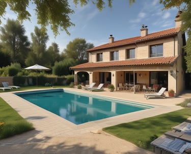 A worn-out facade of a building with a variety of mismatched windows and materials. The surfaces show signs of rust and weathering, with some windows featuring metal grilles and others partially boarded up. A 'for sale' sign with contact information is visible on one of the sections.