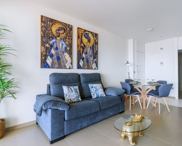 costa blanca beachfront apartment professional photography