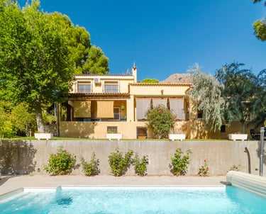 arquitectura exterior propiedad en la costa blanca