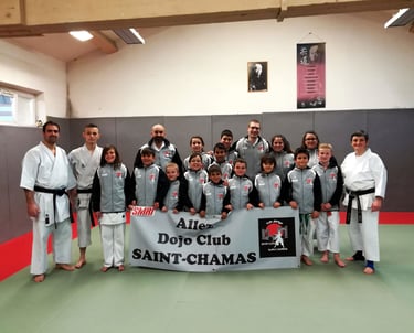 Podium Coupe de France Taï-Jitsu 2018