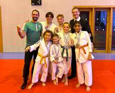 Podium Coupe de France Taï-Jitsu 2024