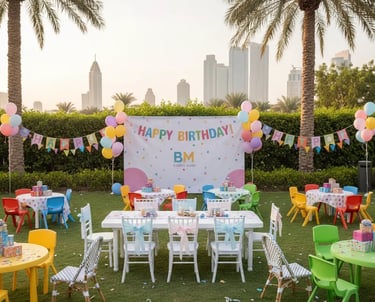 kids furniture for birthday party, children furniture for rent,