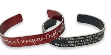 Personalized and engraved memorial bracelets and medical ID tags.