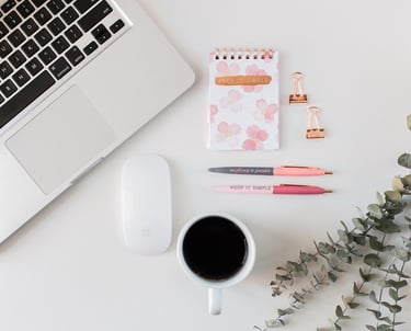 bureau pour assistante virtuelle