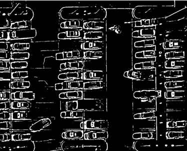 Image Threshold Effect to count pixels