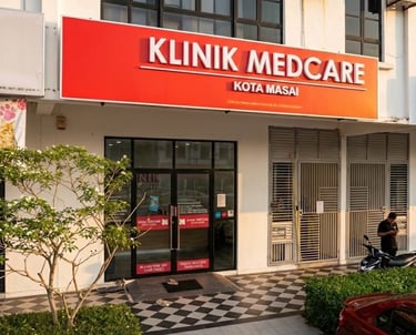 Klinik Medcare Kota Masai pilihan utama warga Eco Tropics , Taman Pasir Putih dan Kota masai