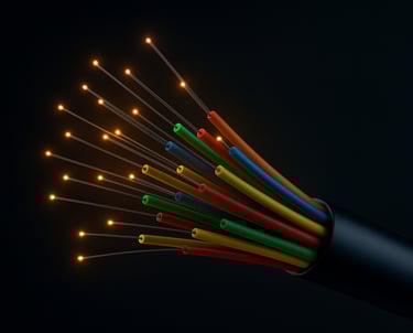 Fiber optic cabling installation by Altitude Network Solutions LLC, Colorado’s premier fiber optics 