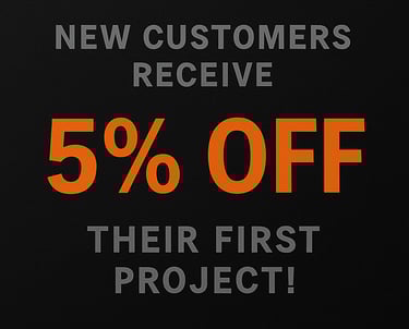 New Colorado customers get 5% of their next project or service terms apply