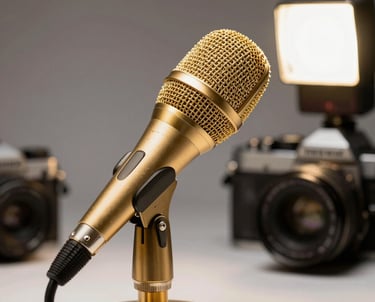 A vibrant behind-the-scenes shot of a film crew capturing an energetic outdoor challenge event.