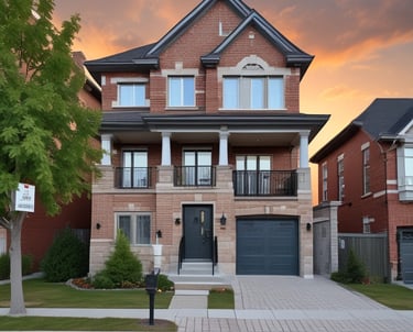 A welcoming real estate office with a friendly agent ready to assist clients.