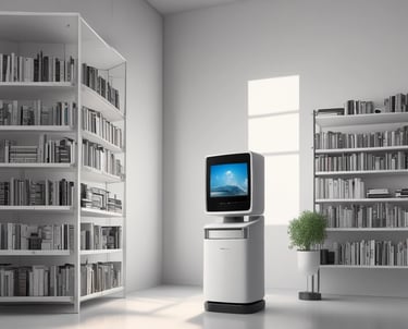 Four old television sets are stacked vertically.