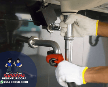 desentupimento de pia