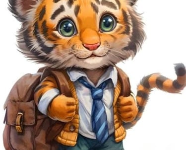 Logo - Tiger Cub - Future Tech School System - Kallar Kahar Township