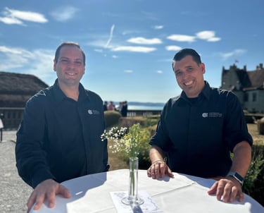 Vinci und Stefan vom Team Klink-Eberhard