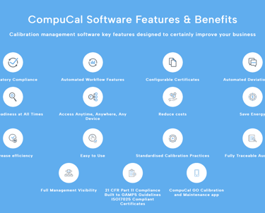 Calibration software features