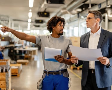 Gráfica de análisis de consumo energético en una industria.