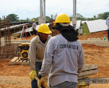 Diseño estructural detallado para una edificación comercial.