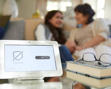 a tablet computer with a tablet and a tablet on a table