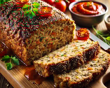 chia seed vegan meatloaf recipe