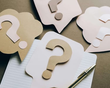Carnet et point d'interrogation en rapport avec les Quiz