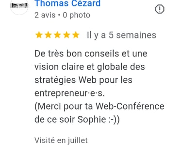 stratedie web pour les entrepreneurs