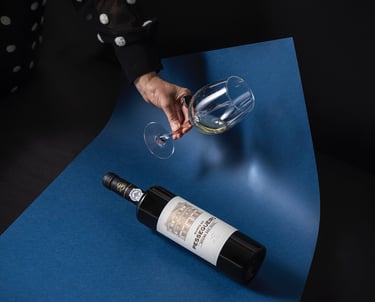 Label Design Quinta do Pessegueiro Branco danielbysafarispoon Daniel Matos Designer