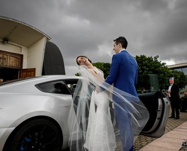 celebre weeding photographer florent lille-eglise-calais-maries voile-dans-le-vent-et-ford-mustang-parisboulogne-sur-mer